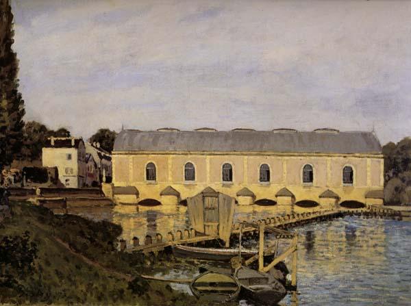 Alfred Sisley The Machine at Marly oil painting image